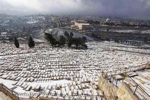 new_Gerusalemme sotto la neve - 10-01-2013