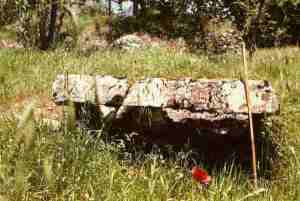 new_7 Presunto dolmen a Fumone-foto Rinaldi dal libro di capone 1993