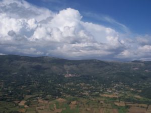 Valle dell’Amaseno e Monte Siserno visti da Pisterzo (LT) – foto G. Pavat